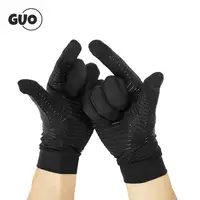 Women Men Gloves Copper Fiber Spandex Touch Screen Tips Gloves For Running Sports Winter Warm Football Hiking Driving Dropship 1