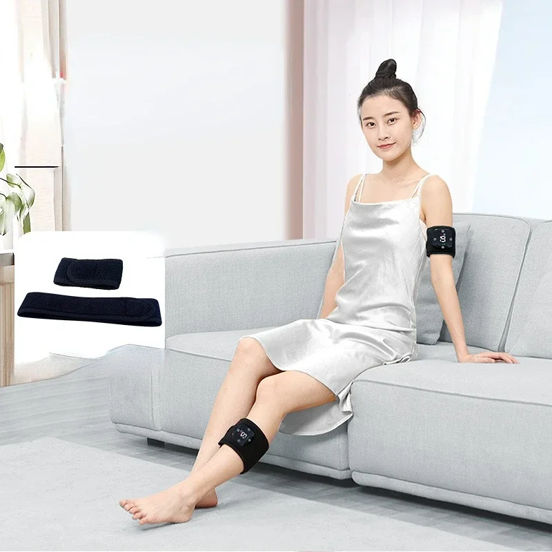 Multi-Function Heated Wrist Massage Joint Wristband Air Pocket Vibration Kneading Hot Compress Meridian Physiotherapy Instrument