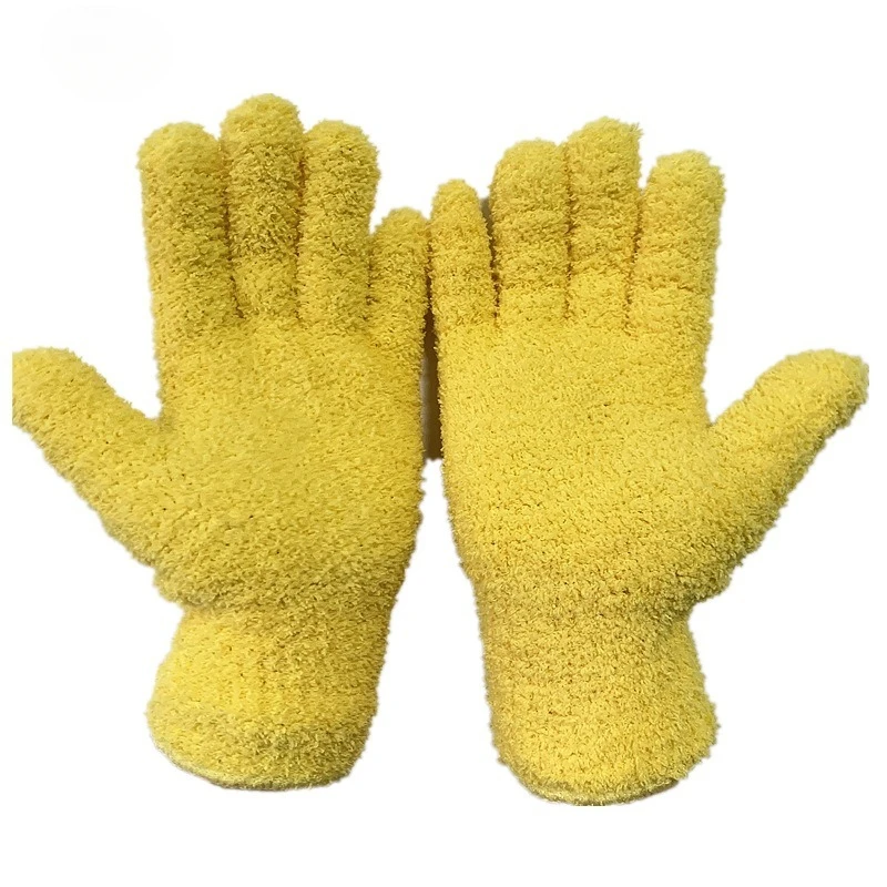 Microfiber Dust Removal Cleaning Gloves 1 Pair