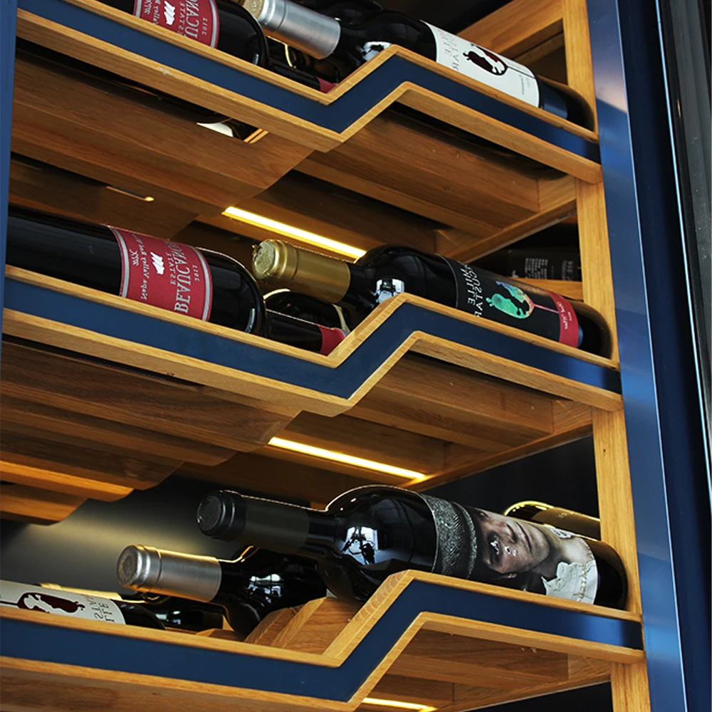 Wine Fridge Chiller Split Type Cooling Unit System Wine Cabinet Multiple Temperature Zone Smart Cooler