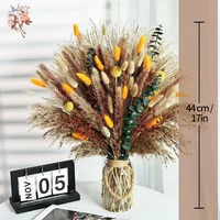 Natural Pampas Bouquet Reed Dried Flowers Wedding Boho