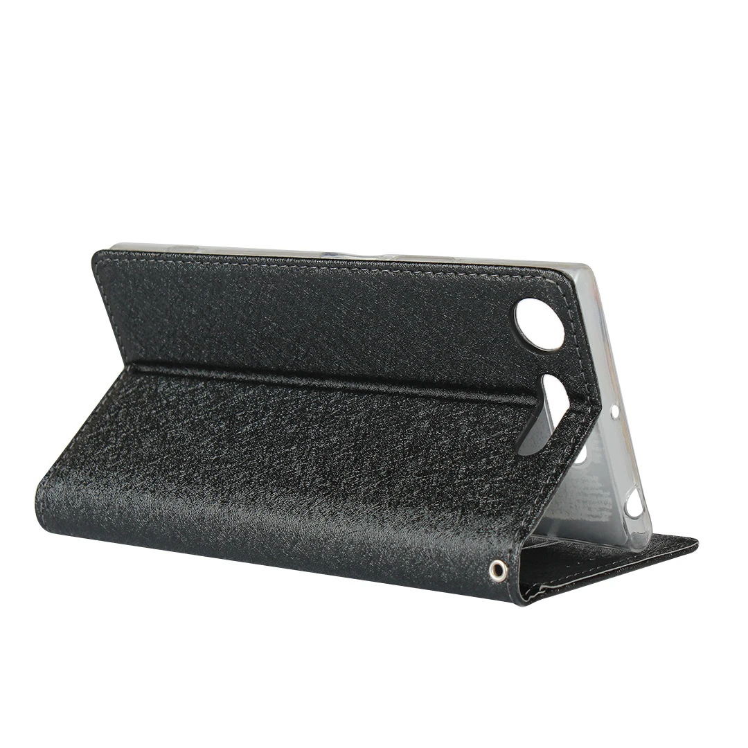 Luxurious Silk Style PU Leather Frosted Touch Case - Elegant Protection with Frosted Touch Coating