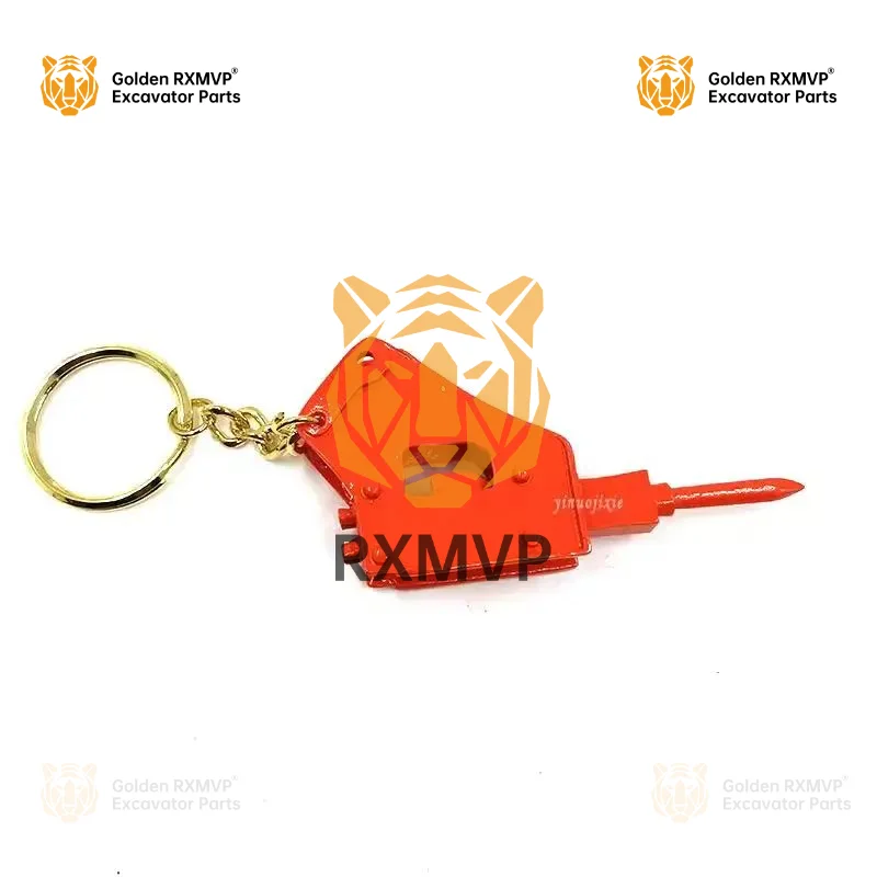 Bucket Key Chain car key 1pc For Hitachi Excavator Heavy Equipment Keychain