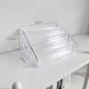 Transparent Storage Box Makeup Organizer Cosmetic Display Case Jewelry Organizer Desktop Holder Clear Makeup Organizer 5