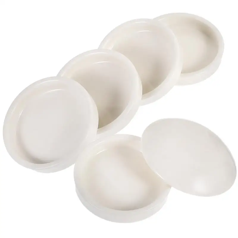 Tavolozza In Ceramica Per Acquerello 5 Strati, Piatti Di Miscelazione Rotondi Impilabili Con Coperchio, Ideale Per Pittura E Piccoli Oggetti