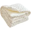 Baby Cotton Muslin Comforter Blanket Newborn Printed Spring Winter Quilt Blankets for Babies Infant Sleeping Cover Korean Quilt 5