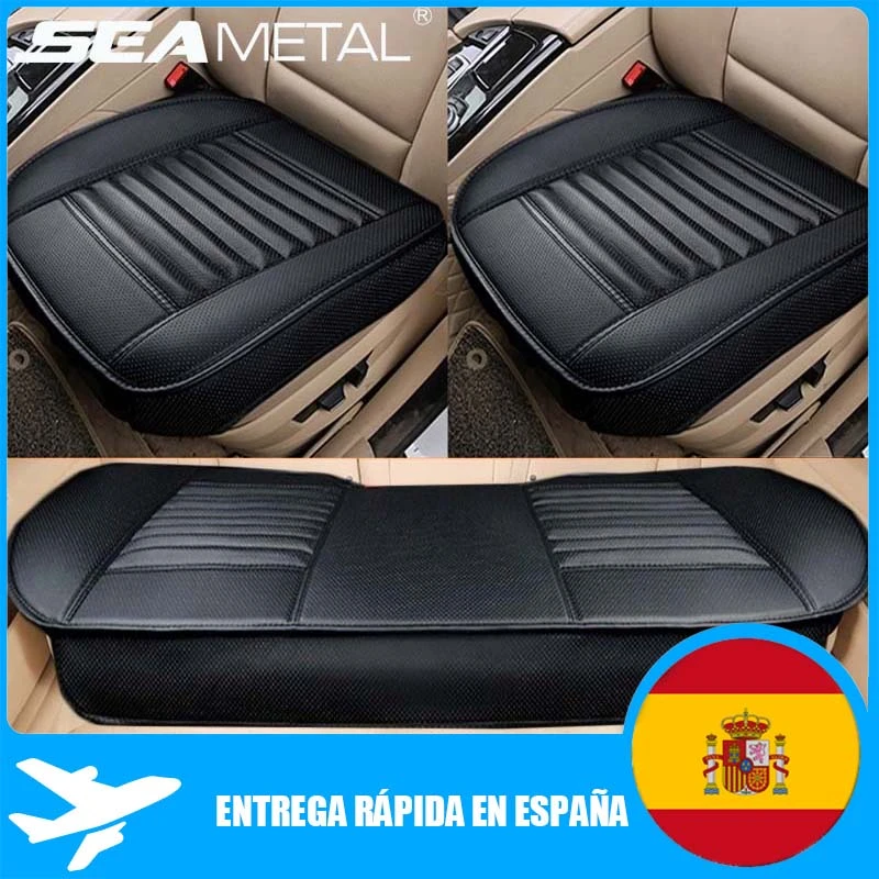 Funda de cuero para asiento de coche, cubierta Interior para asiento automóvil, cojín Protector para las cuatro estaciones, alfombra Universal, accesorios para automóvil|Coberturas de asiento de automóviles| - AliExpress