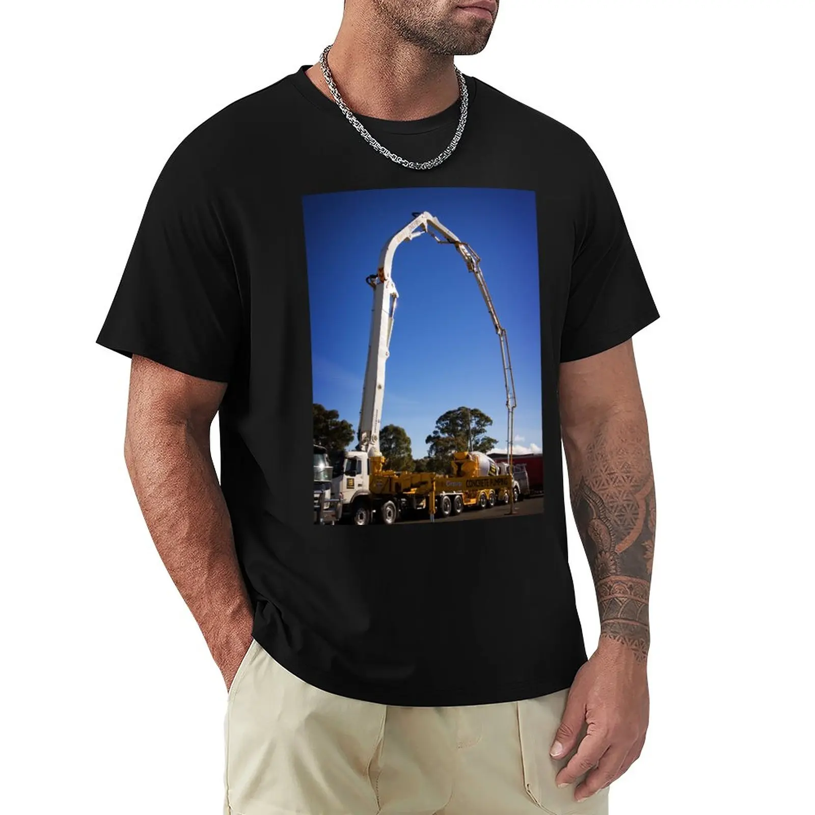 

Concrete Pump (1) T-Shirt cute clothes sublime Short sleeve tee Men's clothing