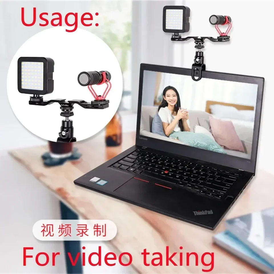 Pince Trépied Universelle Leyangamz - Support Métal Pour Appareil Photo, Caméra Action Et Accessoires