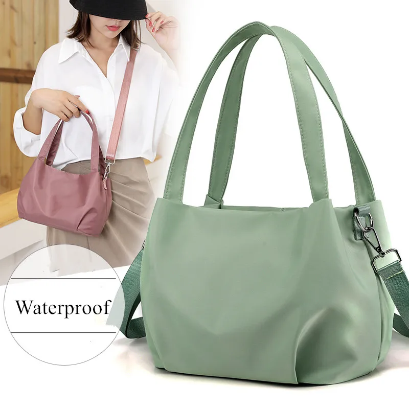 

Vento Marea Bucket Crossbody Bag for Women 2022 New Nylon Waterproof Shoulder Purse Casual Small Phone Handbag Ladies Soft Tote