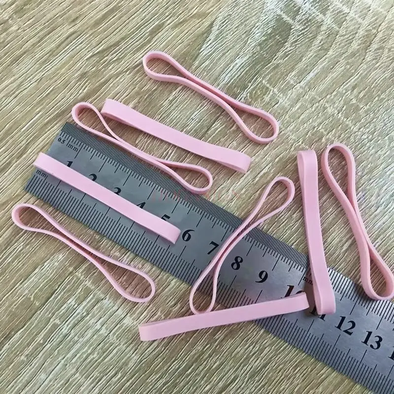 50g/봉투 고온 고무줄, 실리콘 고무링, 탄성 링, 노화방지 소가죽 고무링, 바인..