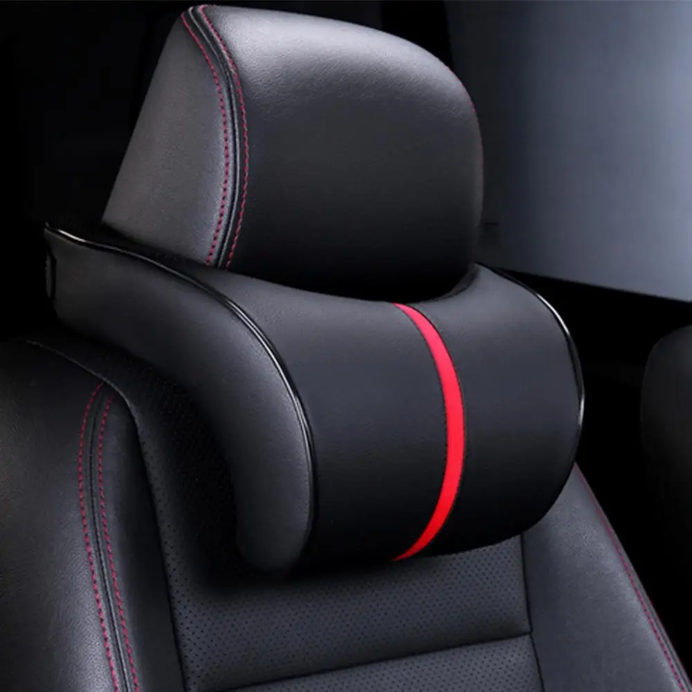 Car Headrest Adjustable Memory Cotton Neck Rest Protection Seat Cushion Pillow