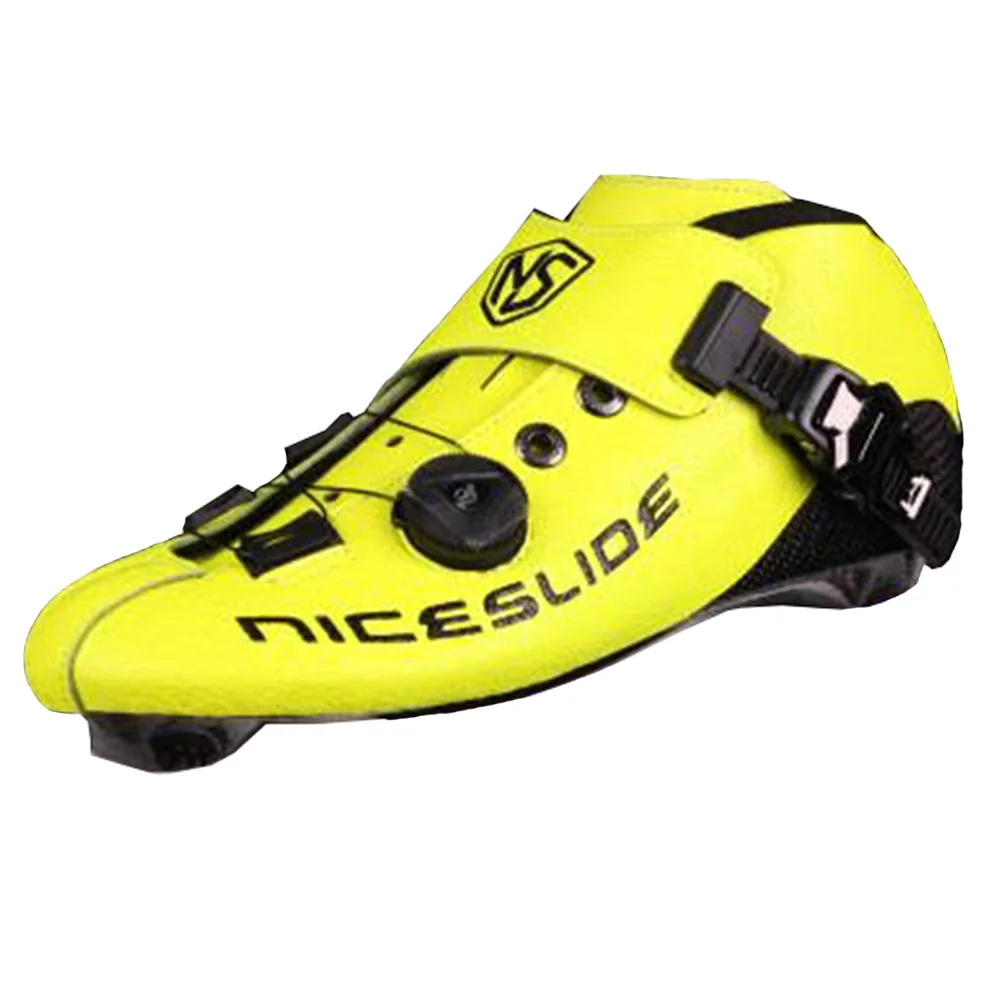 Original Niceslide Speed Inline Skate Boots Self Locking Carbon Fiber