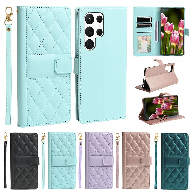 Premium Flip Leather Wallet Phone Case