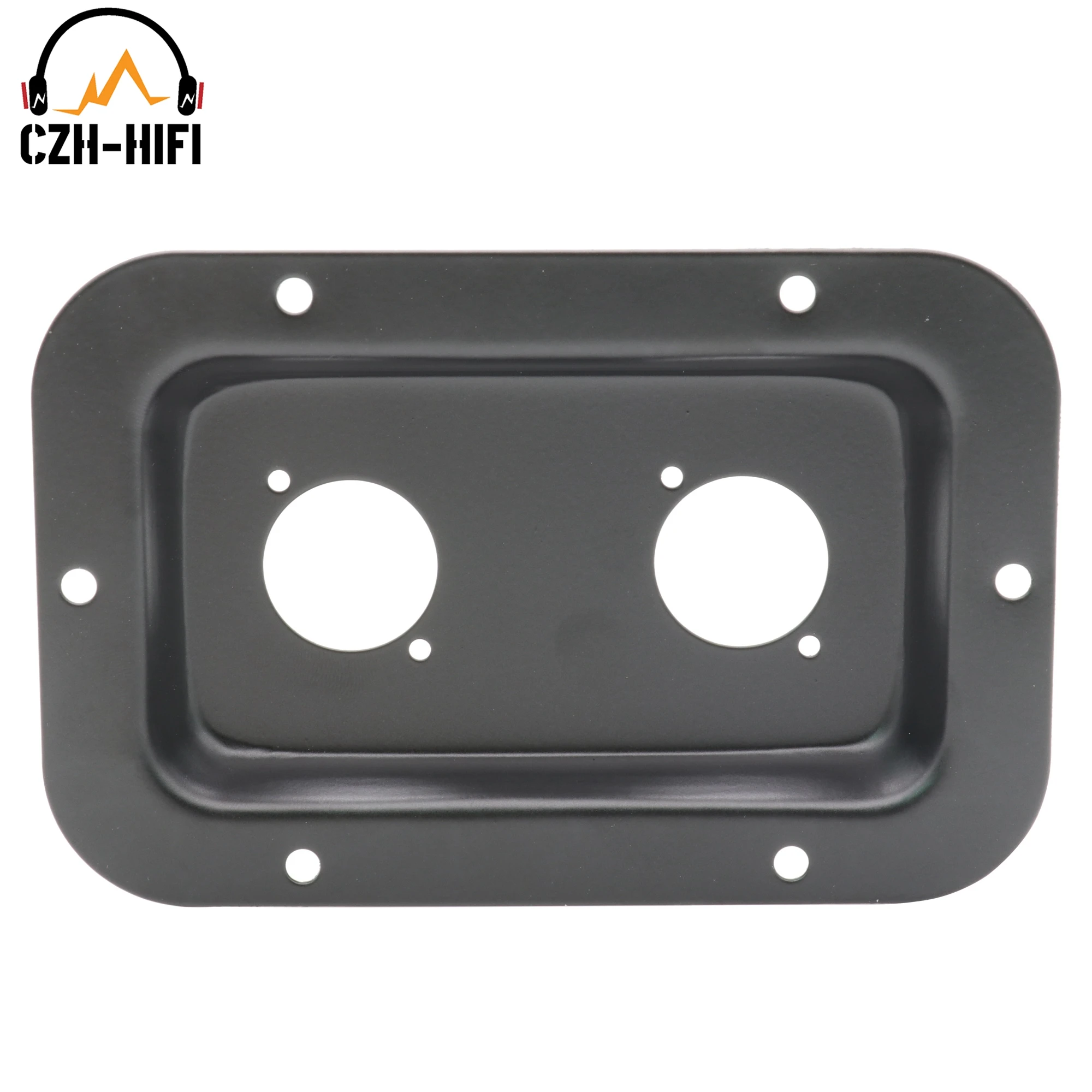 Professional Speakon Jack Plate with XLR Phono Connector