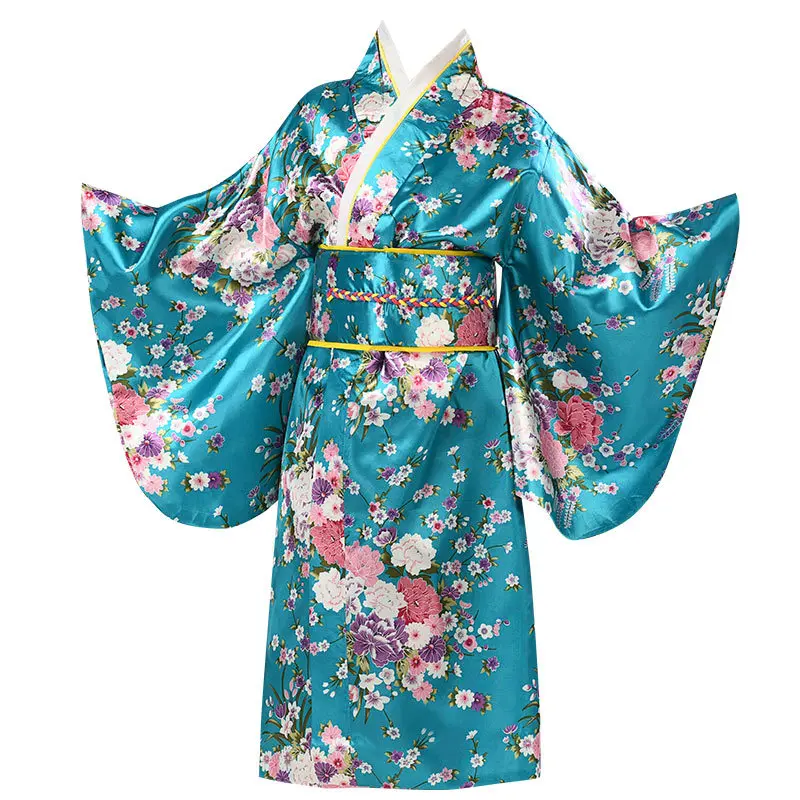 Japanese Kimono Boy Komono Children Party Evening Dress Japanese Baby Girl Kimono Children Vintage Yukata Kids Girl Cospaly Costume