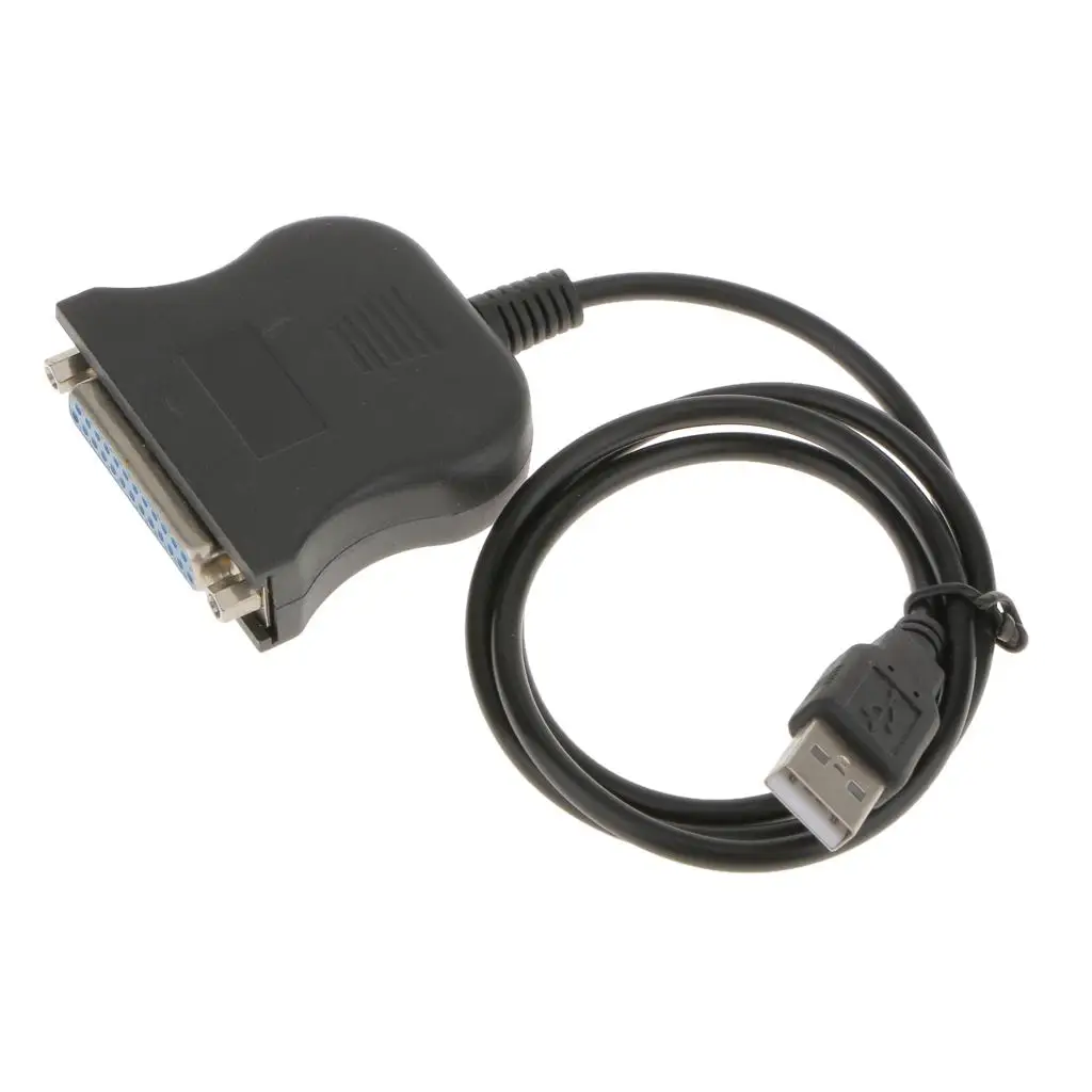 DB25 병렬 프린터 케이블 USB 2.0 호환 휴대용 포토 프린터용 양방향 기계..