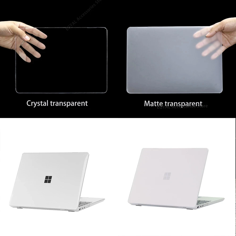 Portátil para Microsoft Surface Portátil 13.5 Modelo 1868 19512023 2023 2023 Dissipação de Calor Transparente Escudo Protetor Case do - Imagem 3