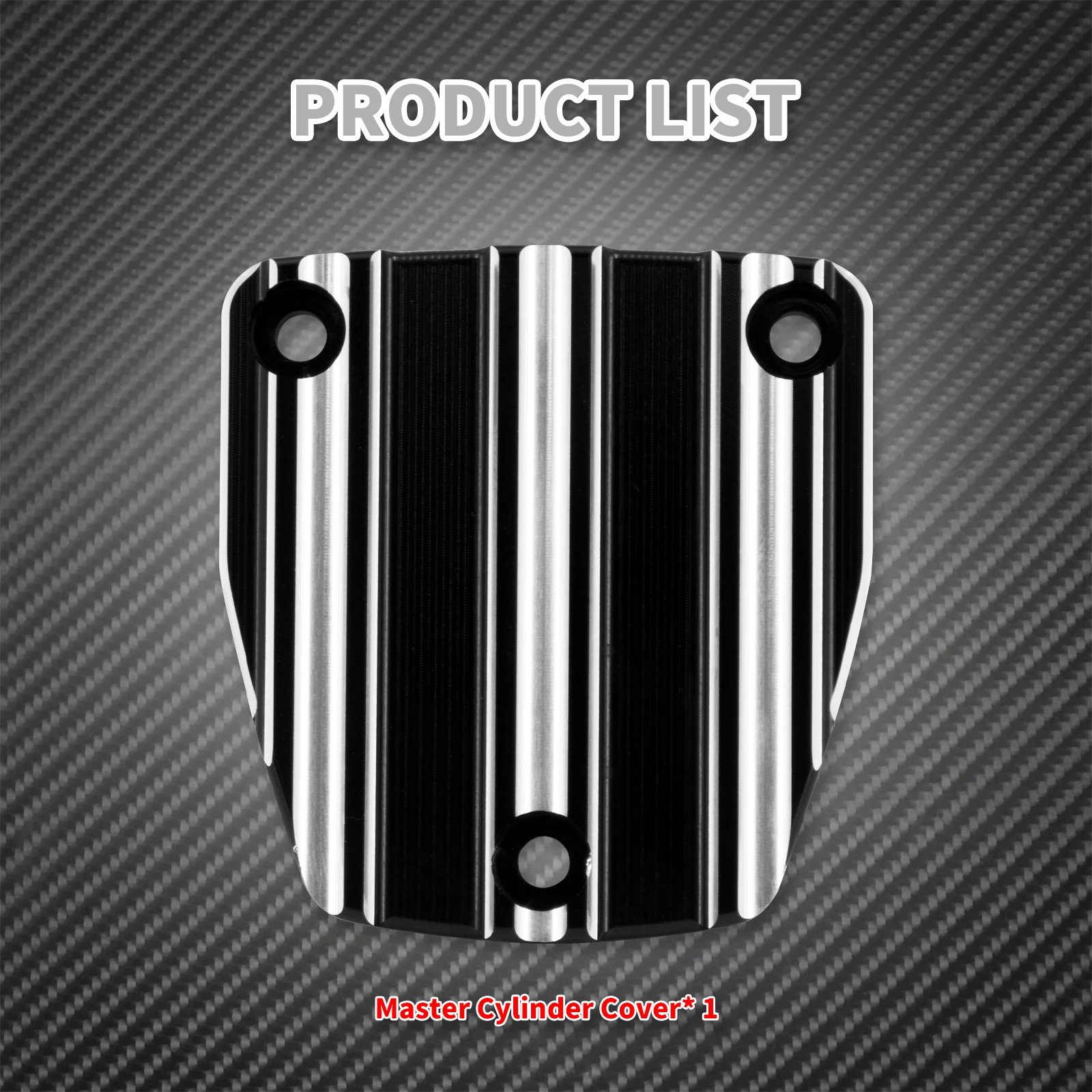Motorcycle CNC Front Master Cylinder Brake Cover Aluminum Black Chrome For Harley Nightster RH975 Special RH975S