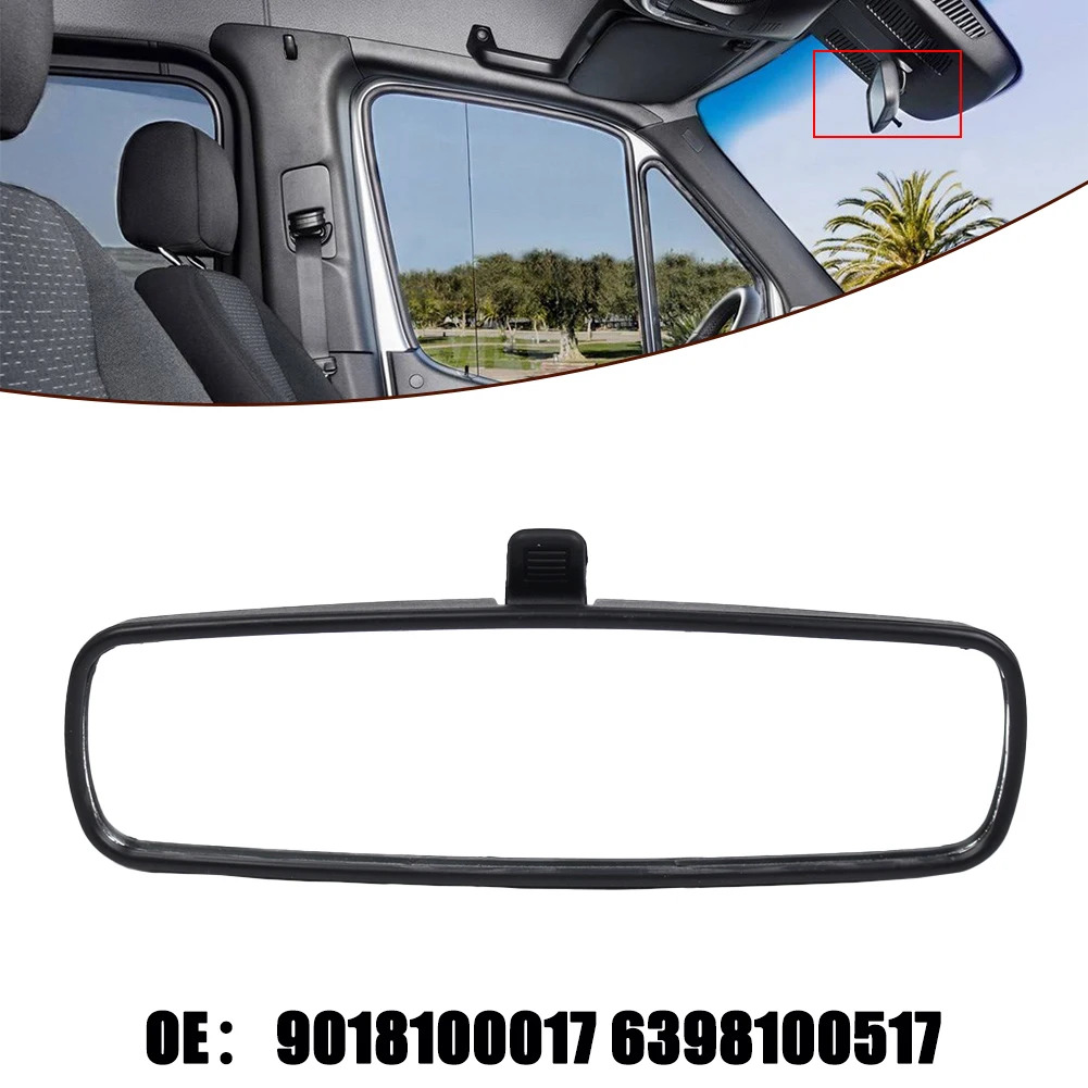 

1x Black Car Interior Rearview Mirror (manual Adjustment Model) Fits For MERCEDES-BENZ SPRINTER W603 #9018100017, 6398100517