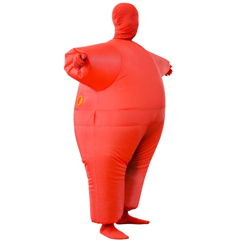 Mascot Costume Inflatable Costume Big Fat Mask Ninja Funny Party Stage Props Fat Inflatable Costume