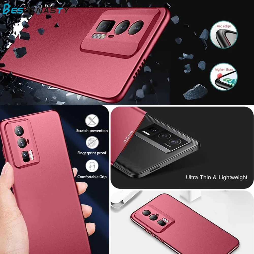 Sleek Matte Black Slim Hard Case – Ultra Thin and Durable Back Cover