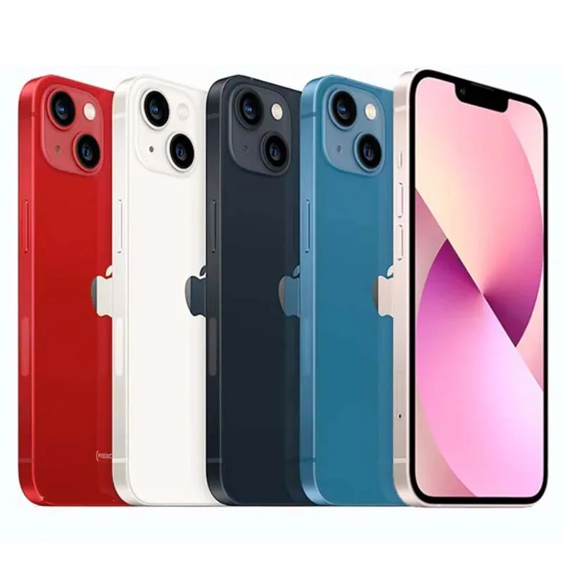 Apple iPhone 13 Mini 5G Unlocked Original 128/256/512GB ROM Smartphone 5.4" OLED A15 Bionic IOS Face ID NFC Mobile Phone 2