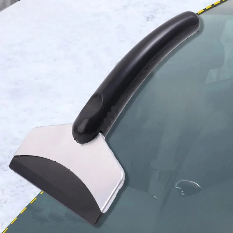 Multi-Functional Car Ice Scraper - Snow Removal Tool for Winter Windshield, Auto Ice-Breaking Shovel with Dual-Use Design