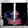 Home Interior Kitchen Curtains for Living Room 2 Pieces Blackout Curtains Door Curtain Sexy Girls Bedroom Decoration Partition 4