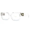 SHAUNA Retro Square Men Sunglasses Shades UV400 Fashion Women Luxury Sun Glasses