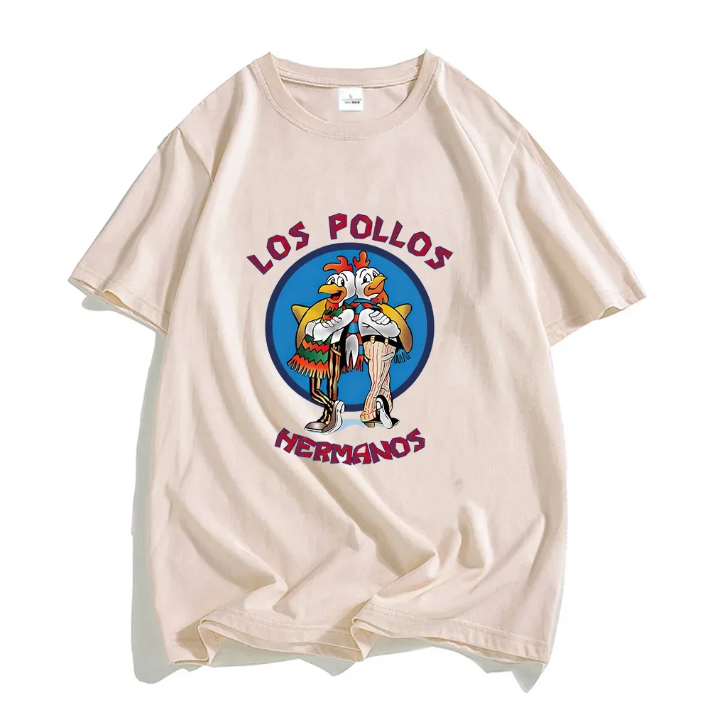 style3 Los Pollos T-Shirt da Donna, Colore:Bianco, Dimensione