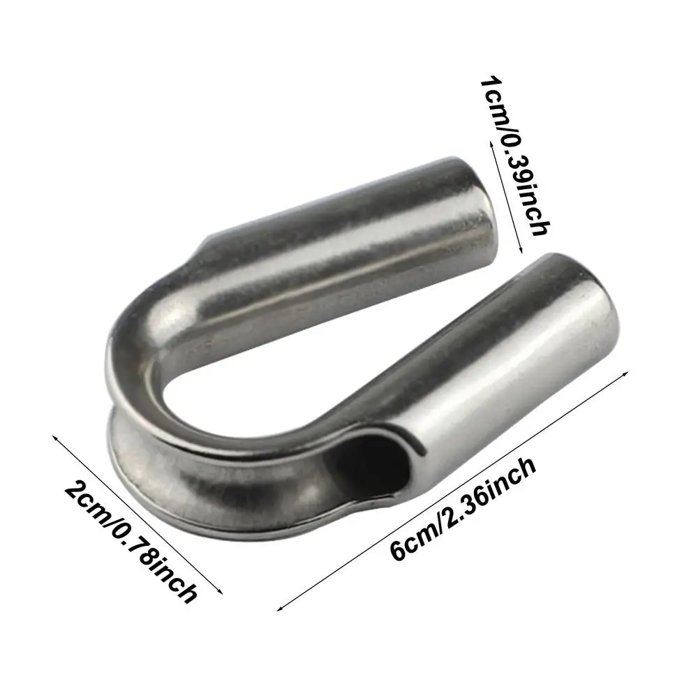 Description Picture 5 of itemWire Rope Cable Thimbles Stainless Steel Thimble Safety Thimble For Wire Rope Cable Wire Rope Chain Thimble Rope Thimble Rigging