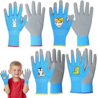 Gardening Gloves Kids Durable Waterproof Garden Work Gloves Non-Slip Children Safety Yard Work Gloves Portable Garden Supplies 1