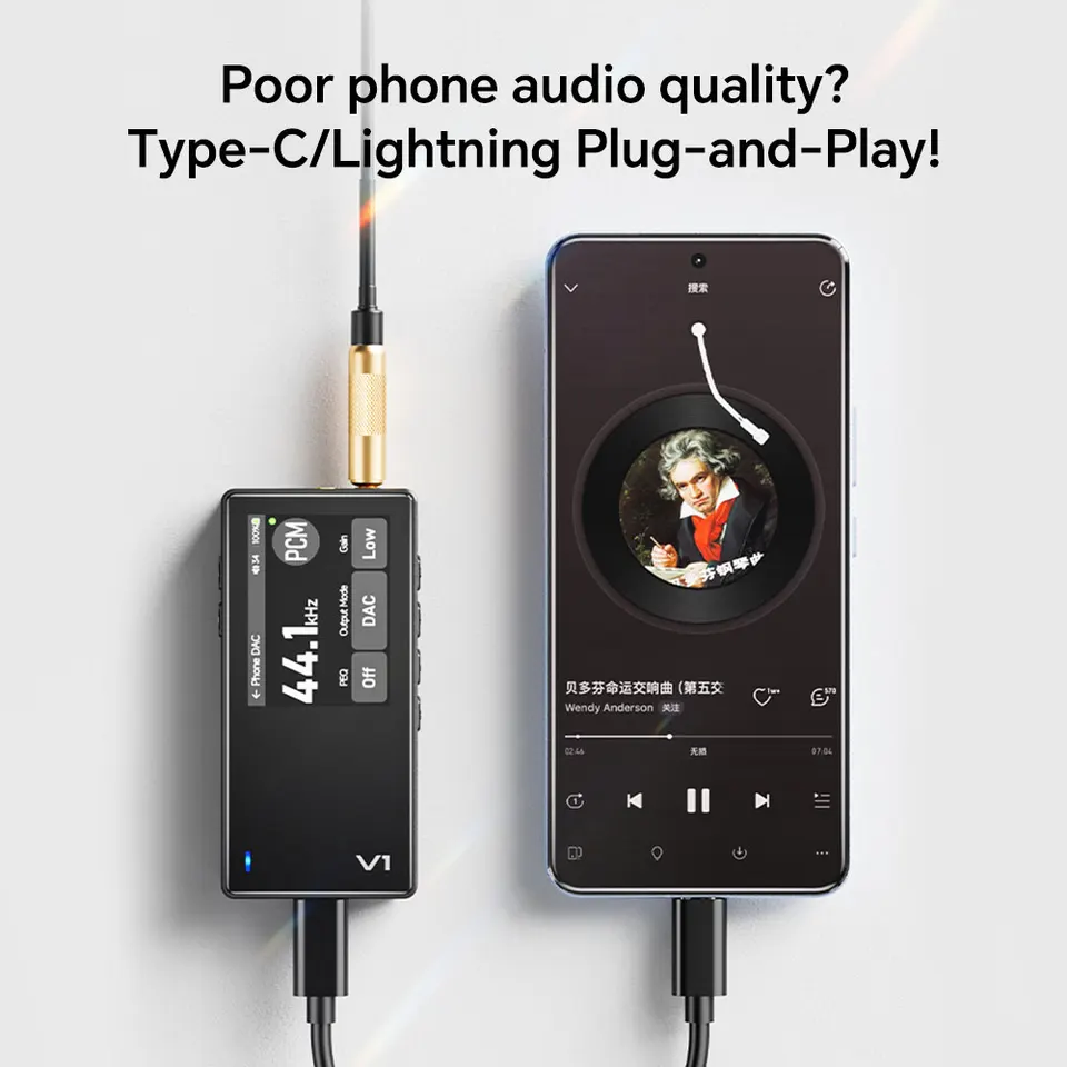 バリエーション V1 EZHiFi&TempoTec HiFI 音楽プレーヤー、デジタル