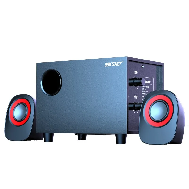 3C Founder Computer Audio Home Desktop Computer Laptop Subwoofer Mobile Phone Bluetooth High-quality Small Speaker Hot Sale New