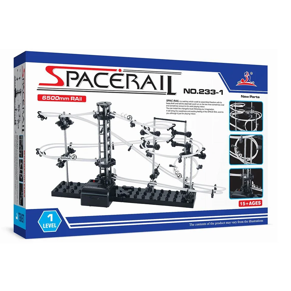 Roller Coaster Building Blocks Ball Circuit Marbles Track Sets for Children 7-14 Years