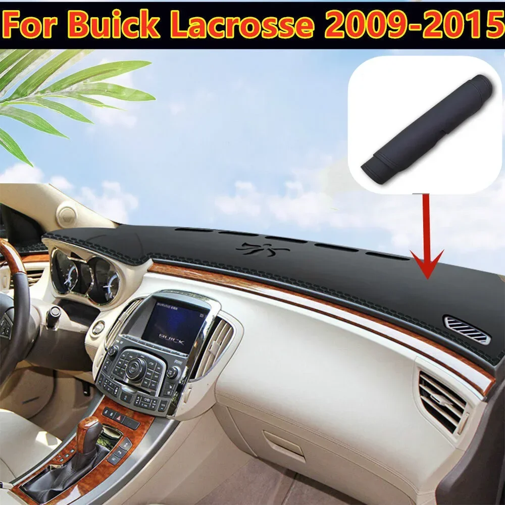 

New PU Leather Car Dashboard Cover Dash Protector Mat For BUICK LACROSSE 2009 2010 2011 2012 2013 2014 2015