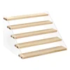 2-7 Layer Acrylic Wood Display Stand Cosmetic Perfume Cupcakes Holder Showcase Organizer Doll Mini Figure Toy Model Storage Rack 1