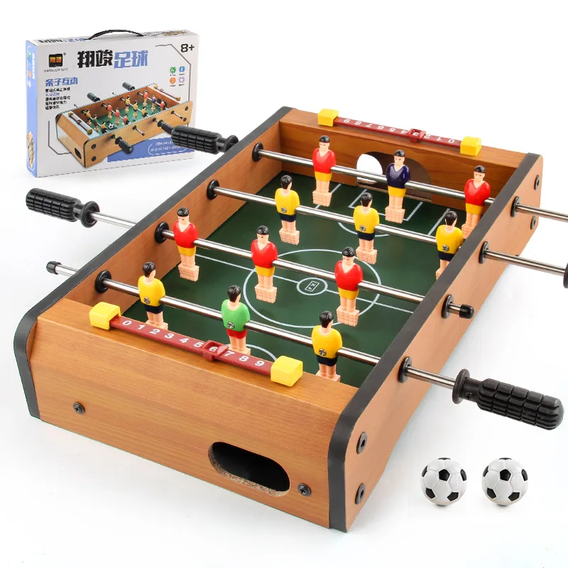 

Football Table Games Foosball Soccer Board Mini Balle Baby Foot Ball Desk Interaction Toy Kid Player Gift Easy To Store