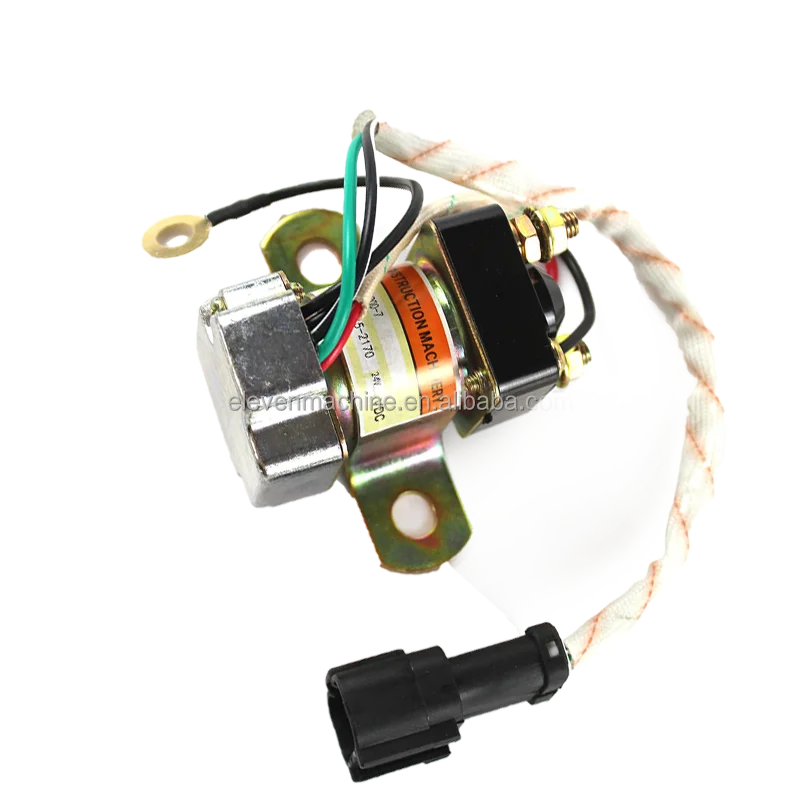 Wholesale High Quality Excavator Relay Assembly Parts 600-815-8940 Komatsu PC200-6 PC200LC-6 PC120-6 24V Motor Starter Relay