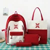 2024 New Schoolbag Set for Boys and Girls Students with Large Capacity and Multi-function 2