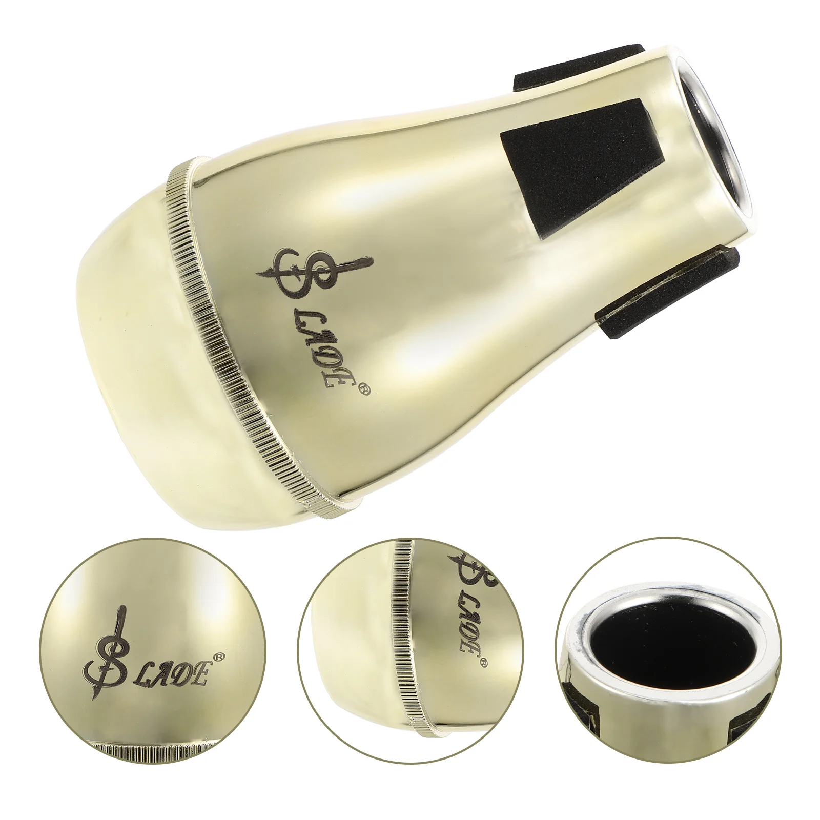 

Trombone Mute Silencer Replace Alto Practice Noise Sordine Training Accessory Instruments Parts Sound Dampener Damper