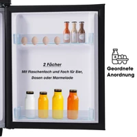 Новый мини-холодильник объемом 72 л, двойной для охлаждения и свежести, используемый в автомобиле и дома, коробка для хранения косметики, 39 дБ, 18,8 кг — изображение 4