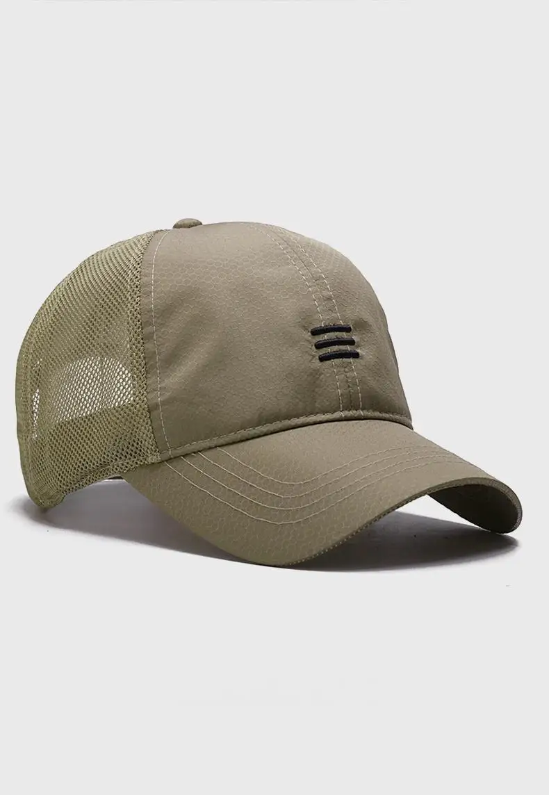 Oversize Big Head Man Plus Size Baseball Cap Spring Summer Thin Fabric Mesh Sun Hat Male Snapback M 55-59cm L 60-64cm