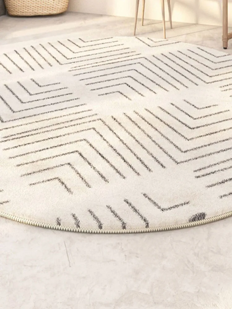 Tapis beige, crème : grand ou rond