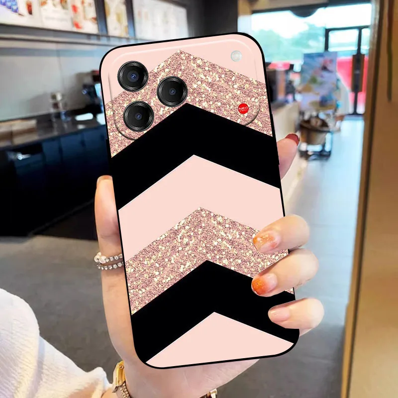 Stylish TPU Soft Silicone Protective Cover - Fashion Design Phone Case