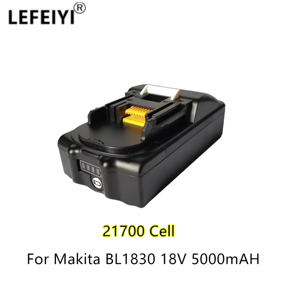 

BL1830 18V 5.0Ah 21700 Li-ion Battery For Makita Replaceable Accessories for Electric Tools