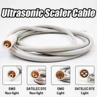 4 Types Ultrasonic Scaler Cable Water Hose 1pcs Detachable Cable Tube Dental Scaler Flexible Pipe Dental Spare Tubing Tool 1
