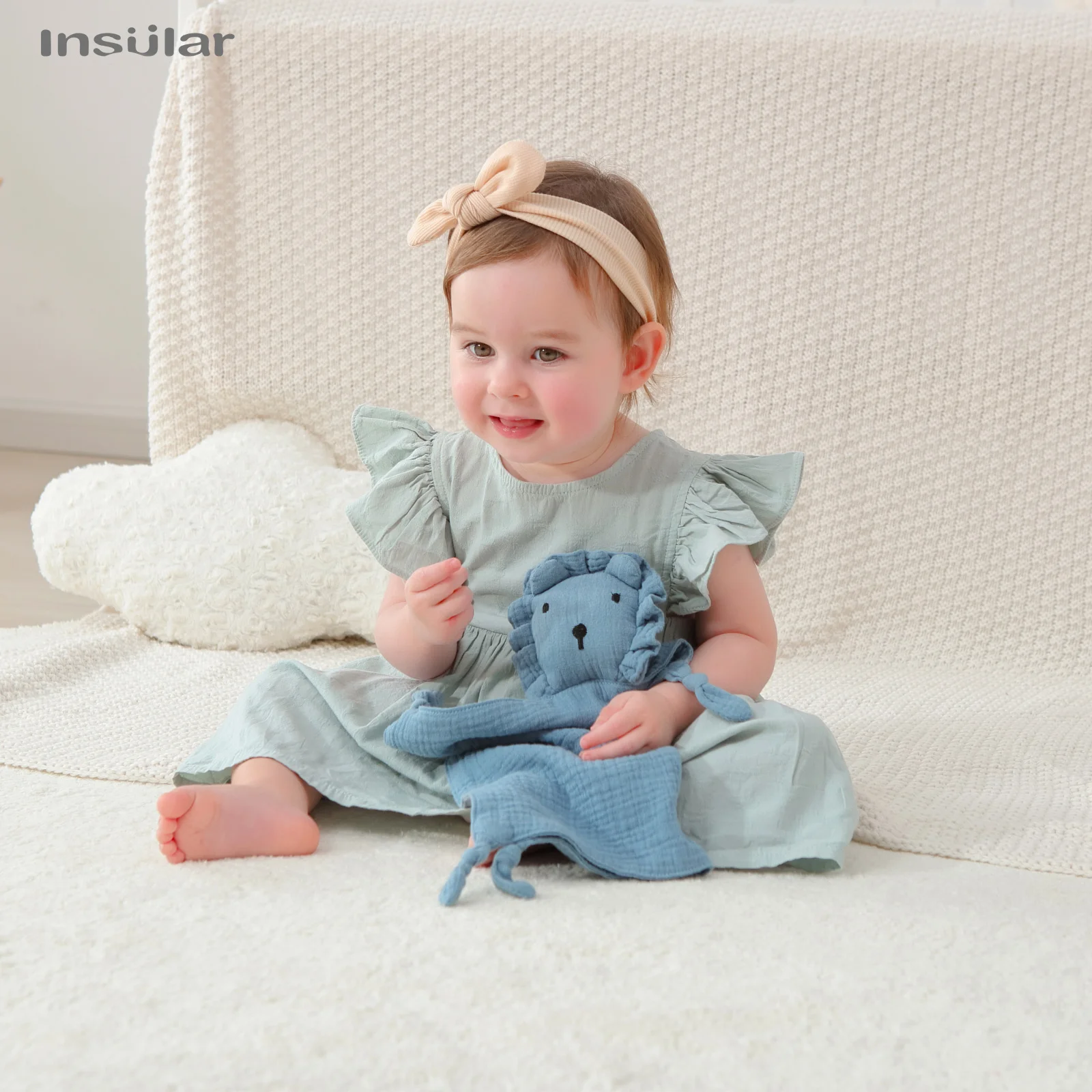 Baby Saliva Towel Soft Newborn Baby Soothe Appease Towel Infant Cute