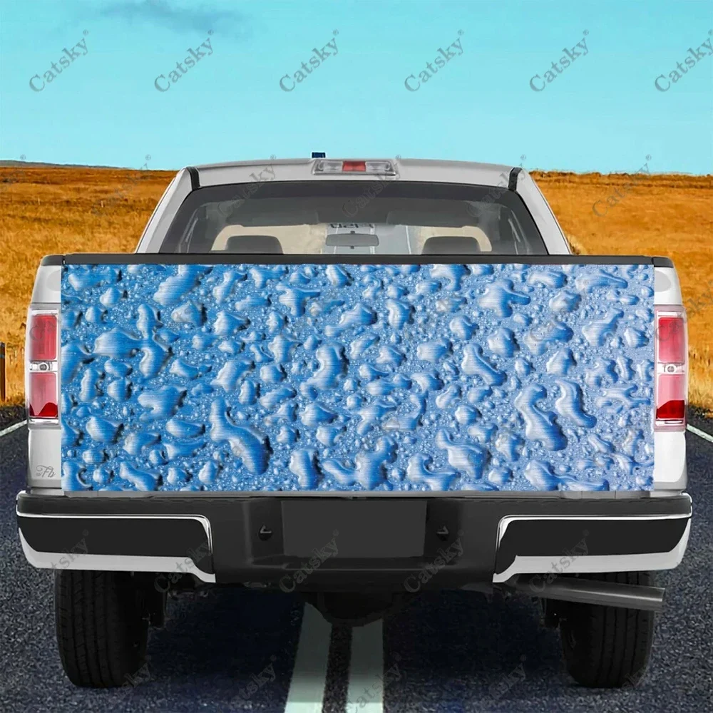 

Water Drop Truck Tailgate Sticker Decal Wrap Vinyl High-Definition Print Graphic Suitable for Pickup Trucks Weatherproof